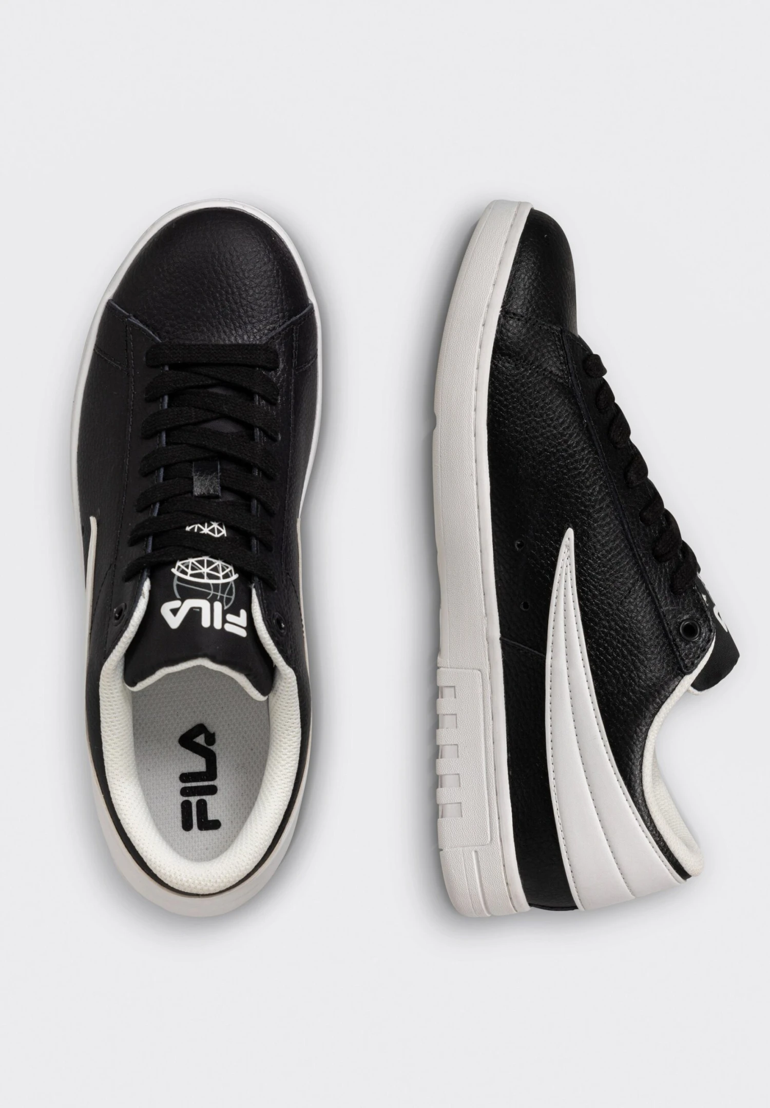 Fila Highflyer L - Zapatillas - Black White - Imagen 3