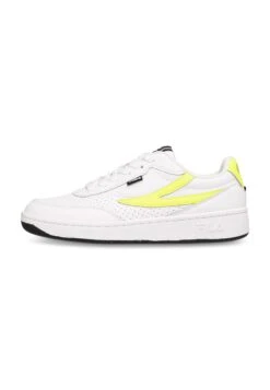 Fila Sevaro - Zapatillas - White/Safety Yellow