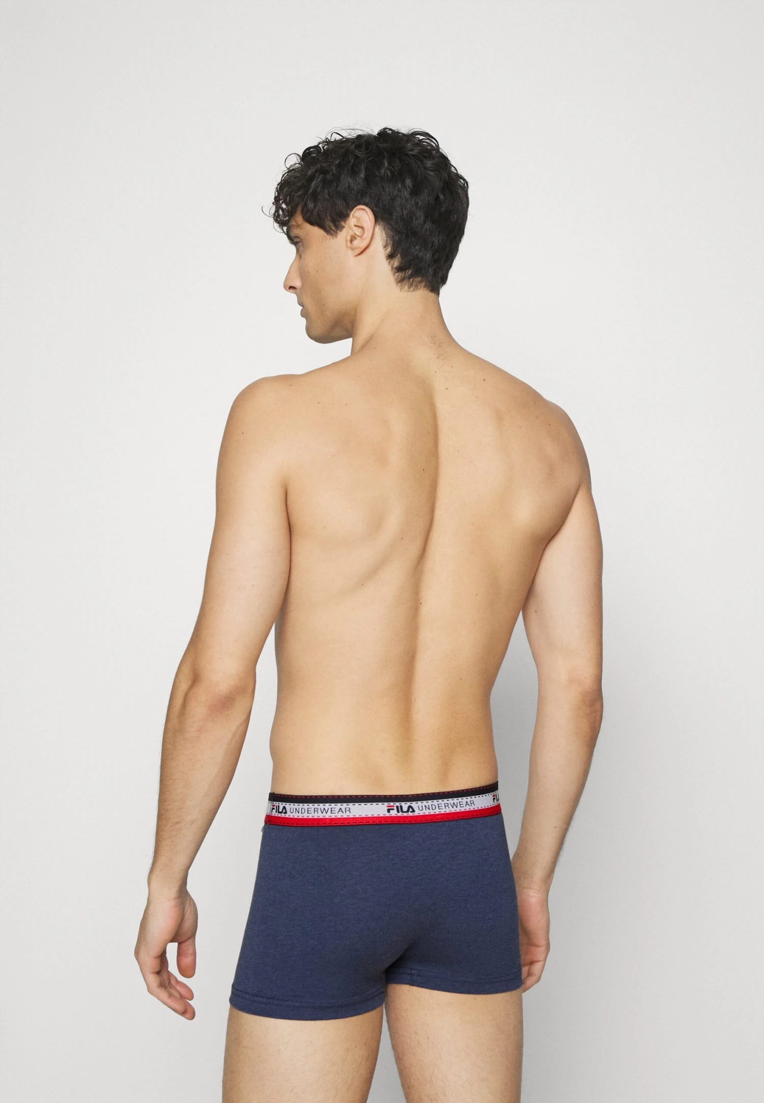 Fila Man Boxer 4 Pack - Culotte - Black/Navy/White/Jeans Melange - Imagen 2