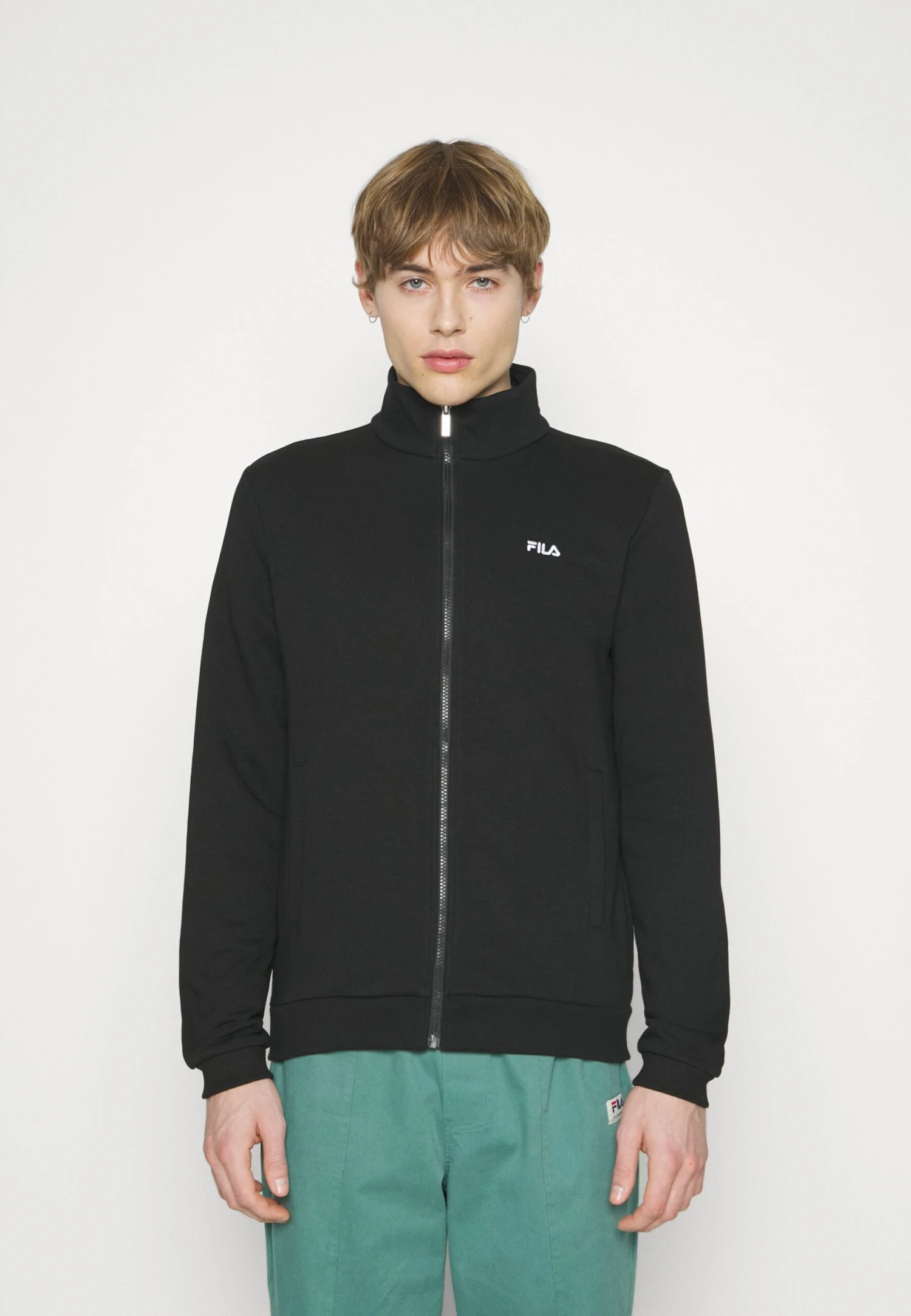 Fila Bahrenborstel Track Jacket - Sudadera Con Cremallera - Black - Imagen 3