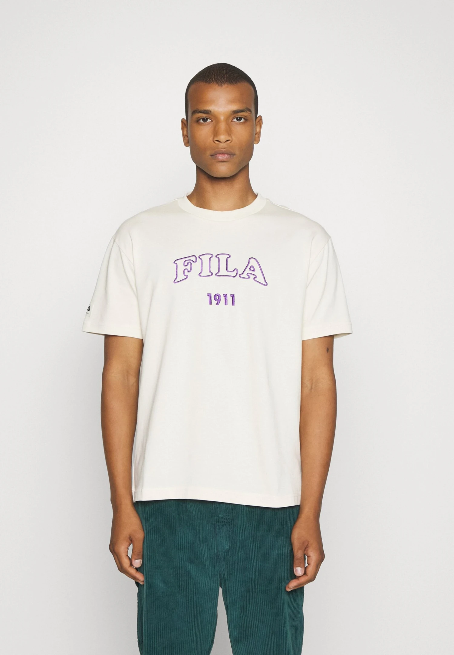 Fila Tripoli Unisex - Camiseta Estampada - Whitecap Gray
