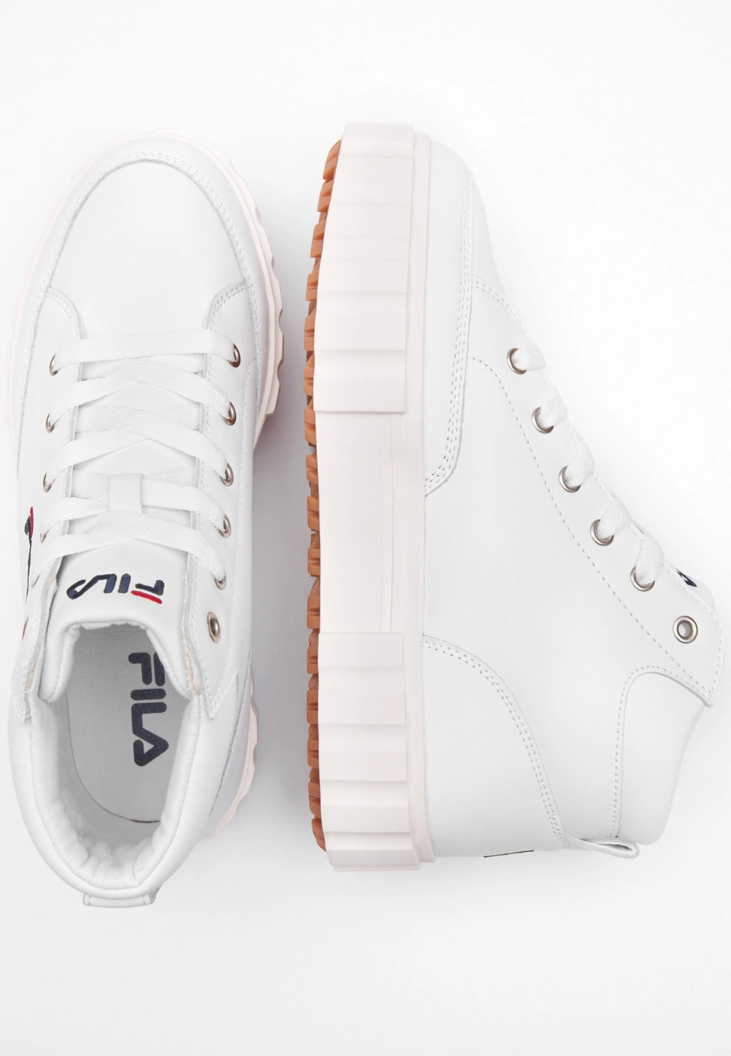 Fila Sandblast L Mid Wmn - Zapatillas - White - Imagen 2