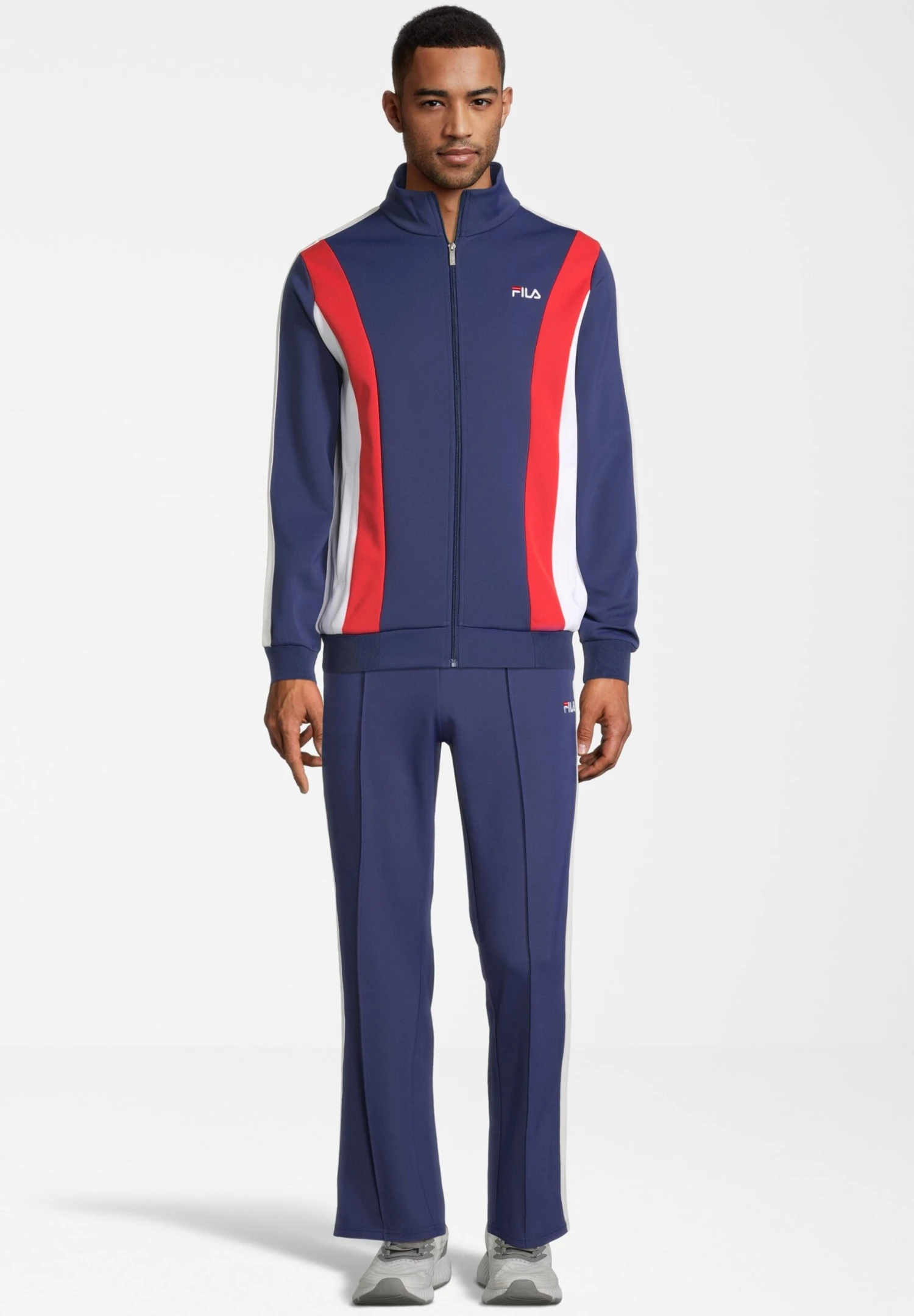 Fila Bastia - Chaqueta De Entrenamiento - Medieval Blue True Red Bright White - Imagen 2