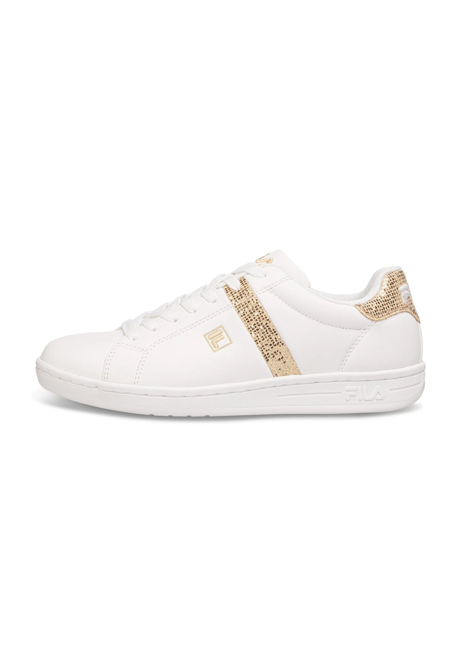 Fila Crosscourt 2 F - Zapatillas - White/Gold