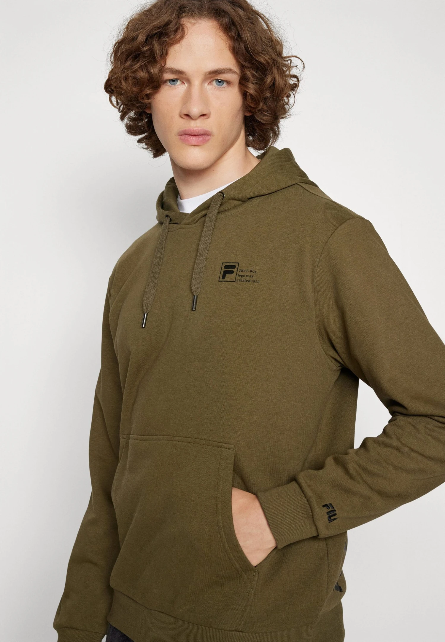 Fila Balbronn Hoody - Sudadera - Olive Night - Imagen 6