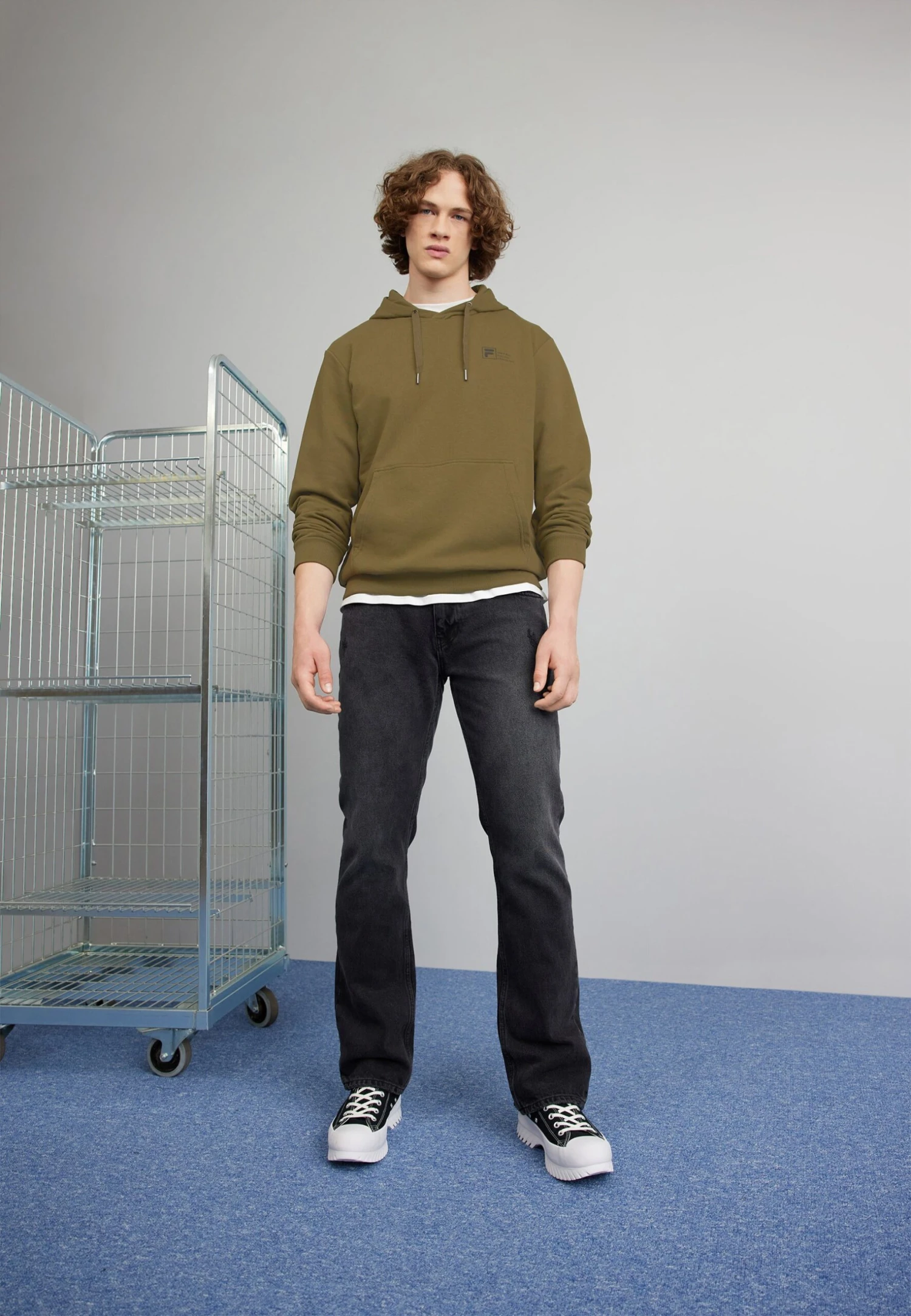 Fila Balbronn Hoody - Sudadera - Olive Night - Imagen 2