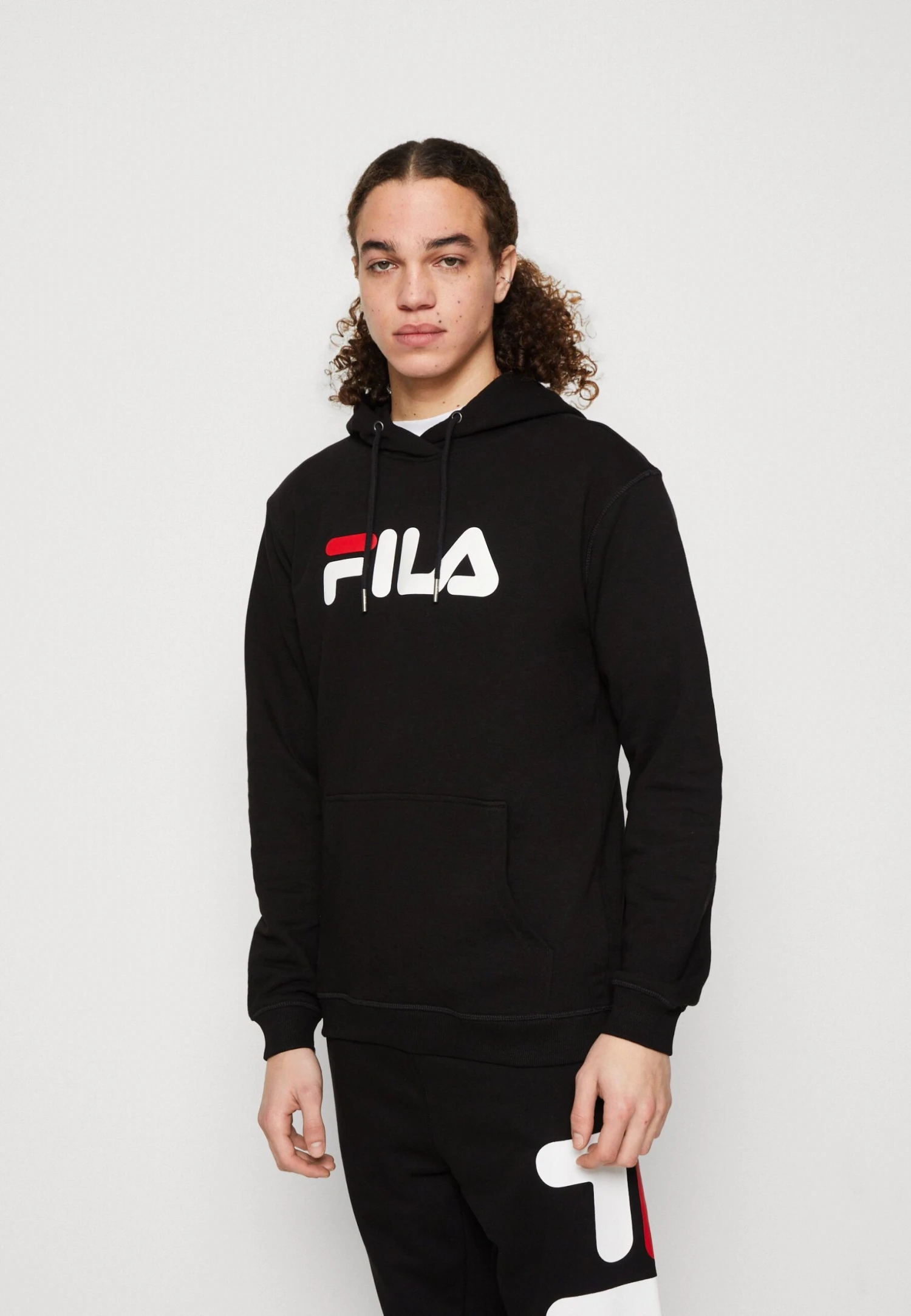 Fila Barumini- Jersey Con Capucha - Black