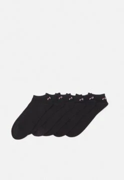 Fila Invisible Plain Socks Unisex 6 Pack - Calcetines - Black