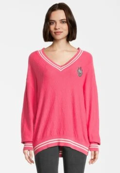 Fila Telling V Neck - Jersey De Punto - Carmine