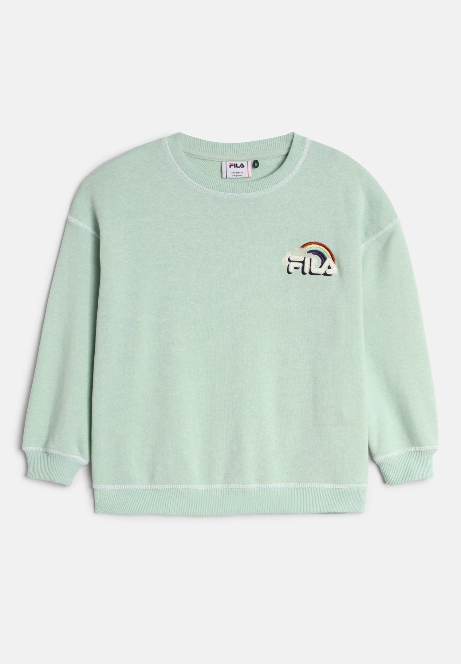 Fila Apparel Cositz Crew Neck - Sudadera - Silt Green Melange - Imagen 4