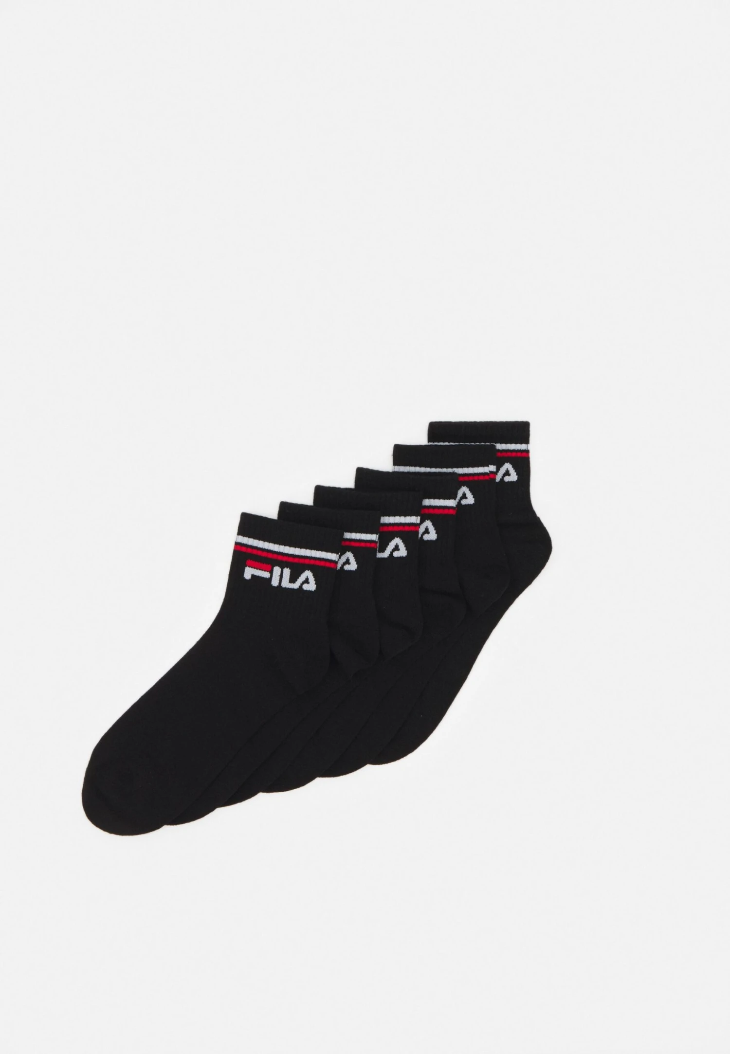 Fila Urban Quarter 6 Pack Unisex - Calcetines - Black