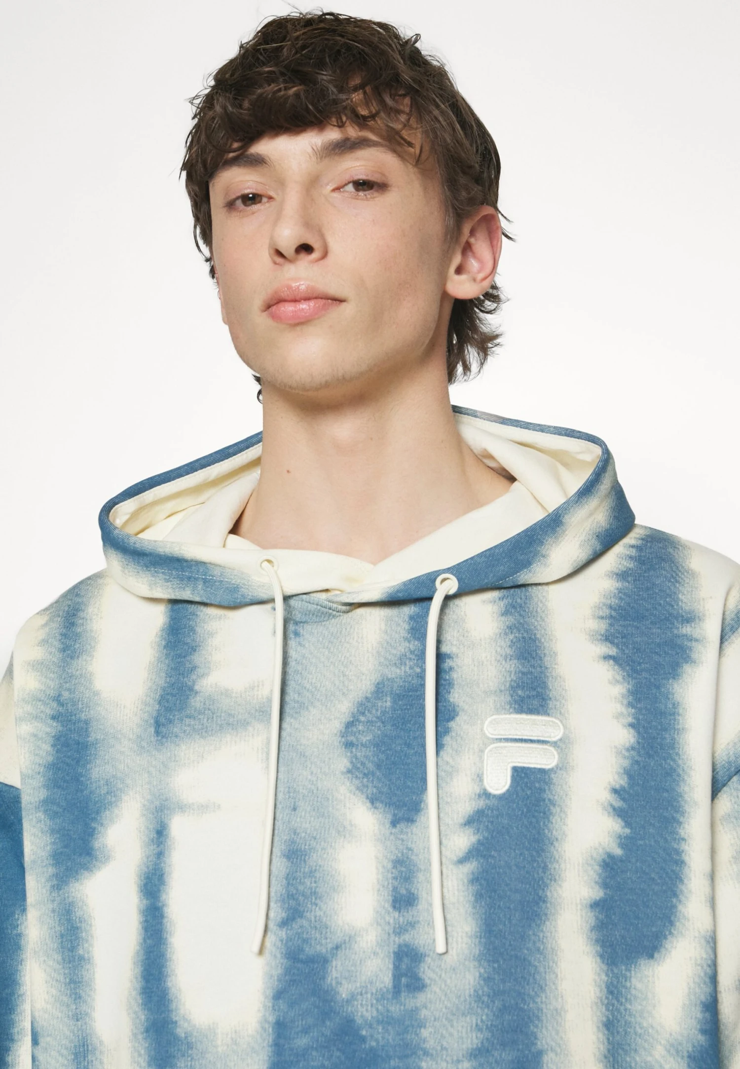 Fila Cajiz Oversized Hoody - Sudadera - Antique White/Water - Imagen 7