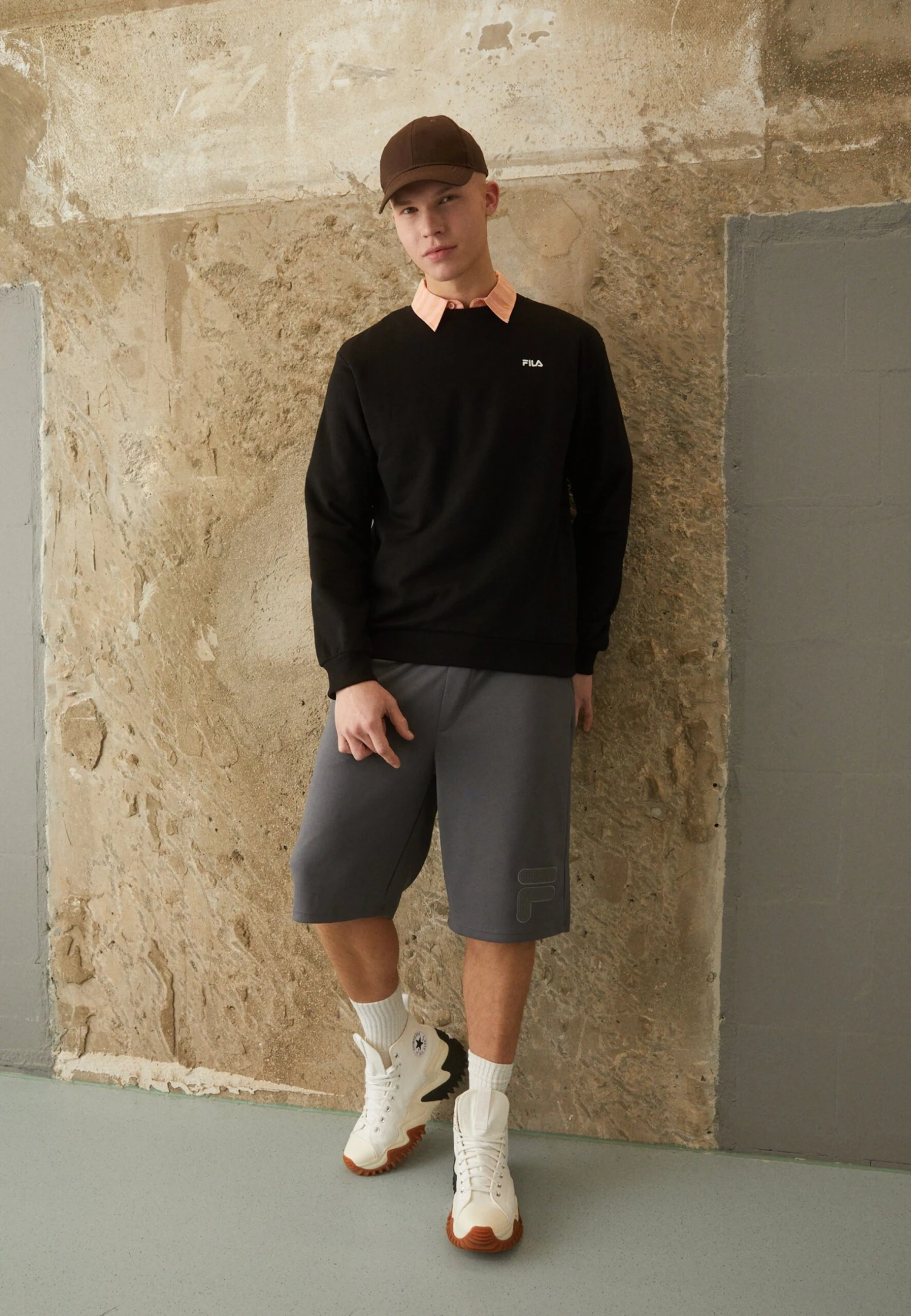 Fila Brustem Crew - Sudadera - Black - Imagen 2