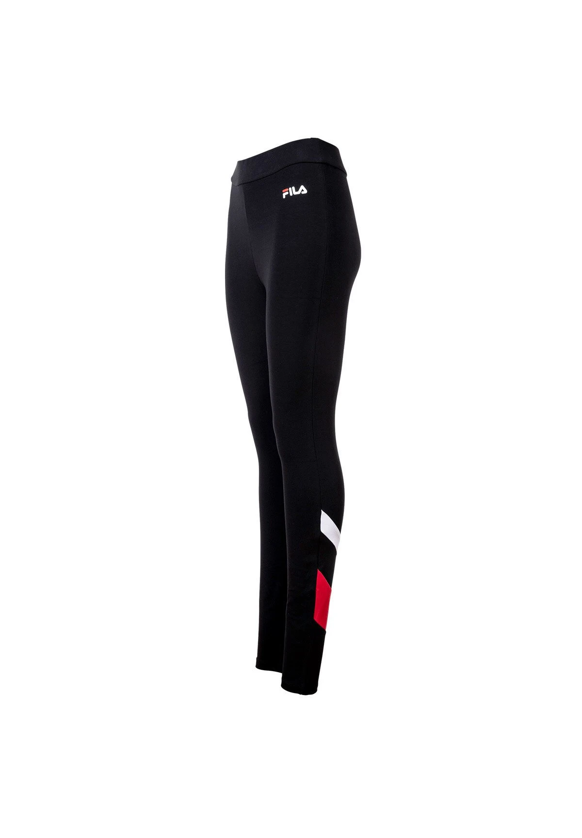 Fila Salino Long Logo Stret - Leggings - Schwarz Rot - Imagen 3