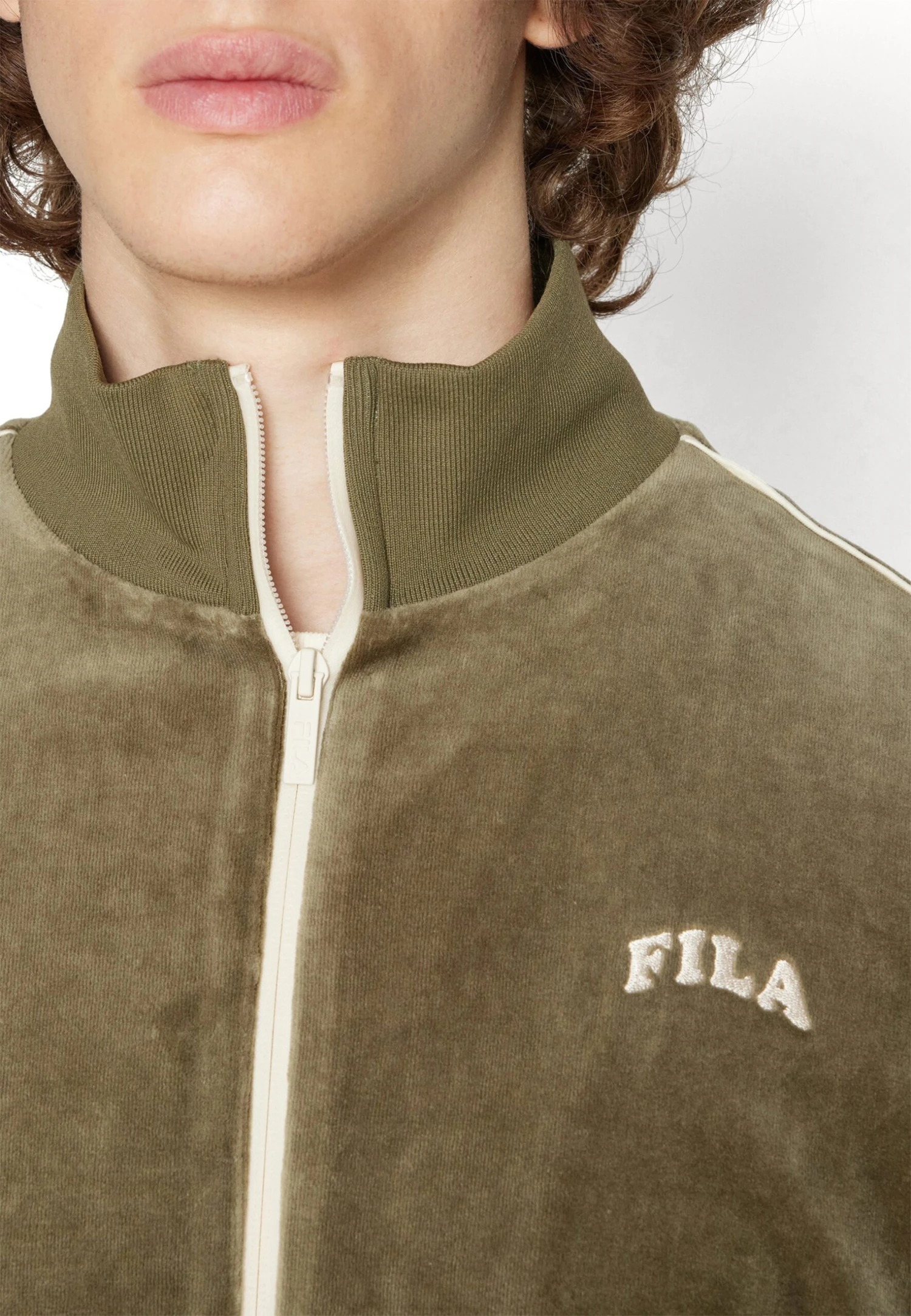 Fila Tegal Velvet - Chaqueta De Entrenamiento - Olive Night - Imagen 8