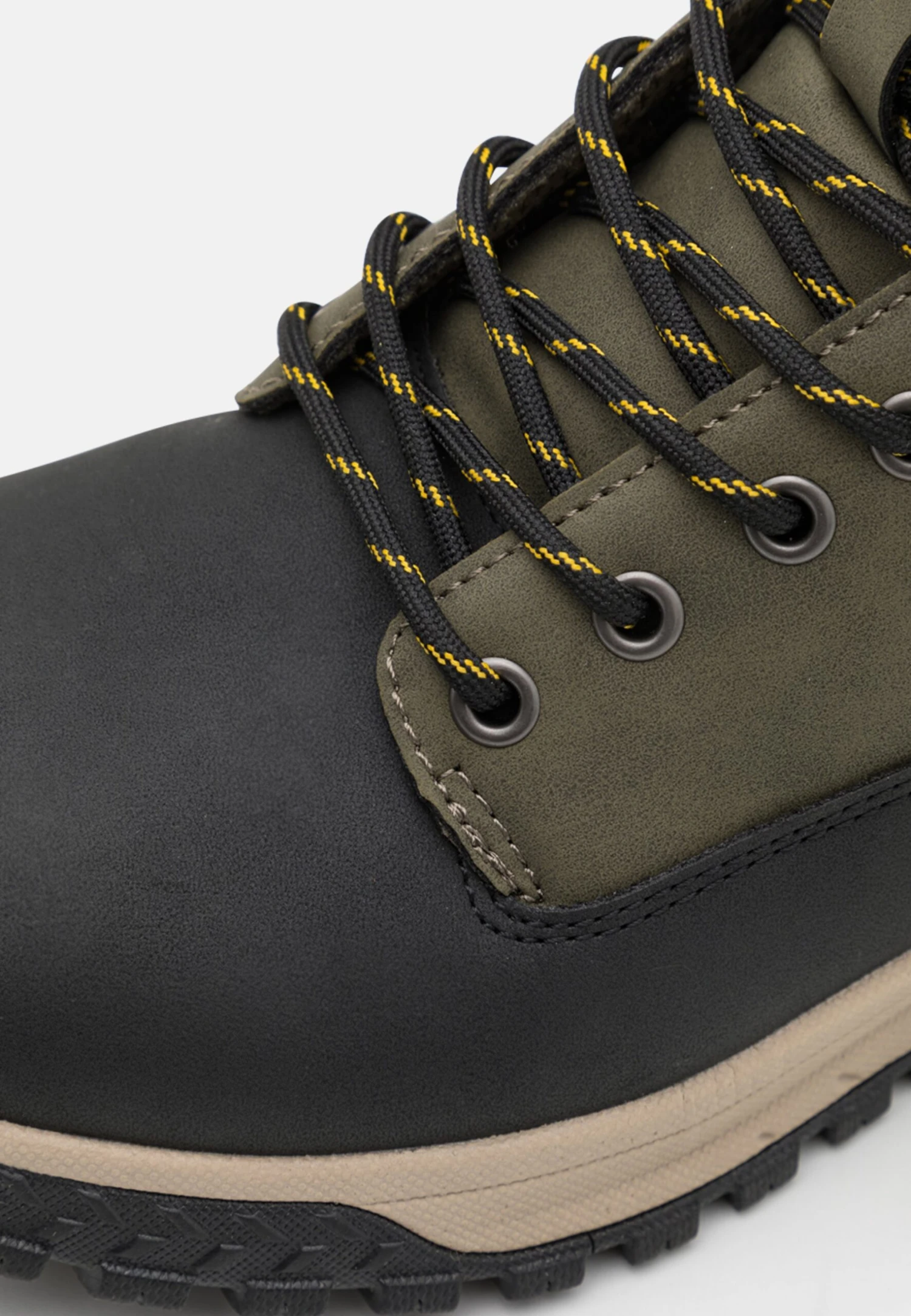 Fila Lance Unisex - Botines Con Cordones - Black/Olive Night - Imagen 6