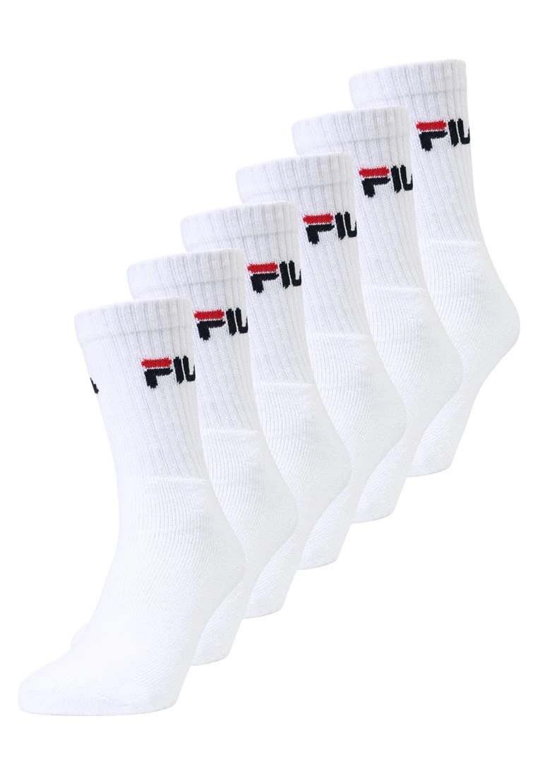 Fila 6 Pack - Calcetines - White