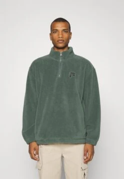 Fila Craon Zip Unisex - Forro Polar - Dark Green