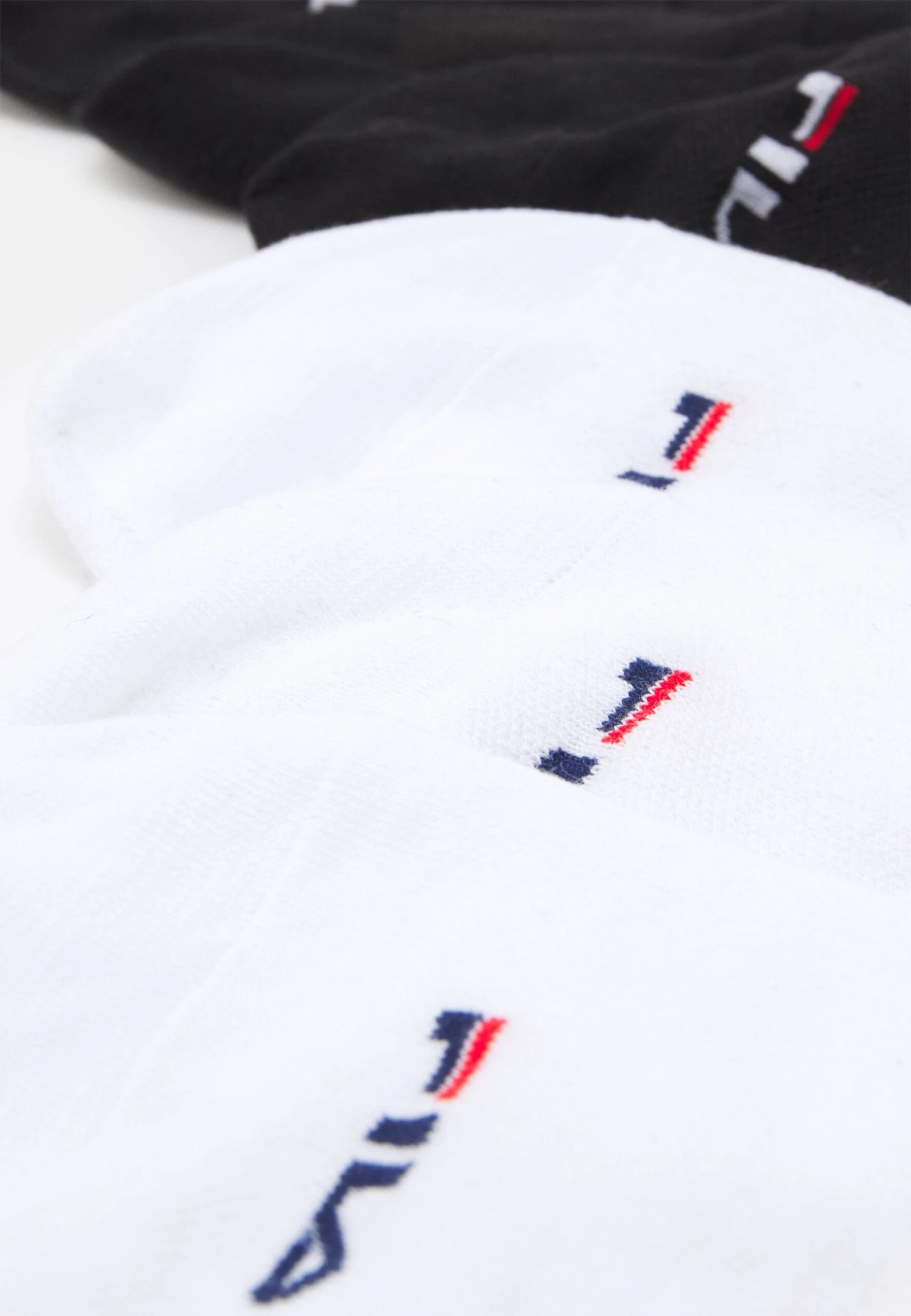 Fila Ghost Socks 6 Pack Unisex - Calcetines - Black/White - Imagen 2