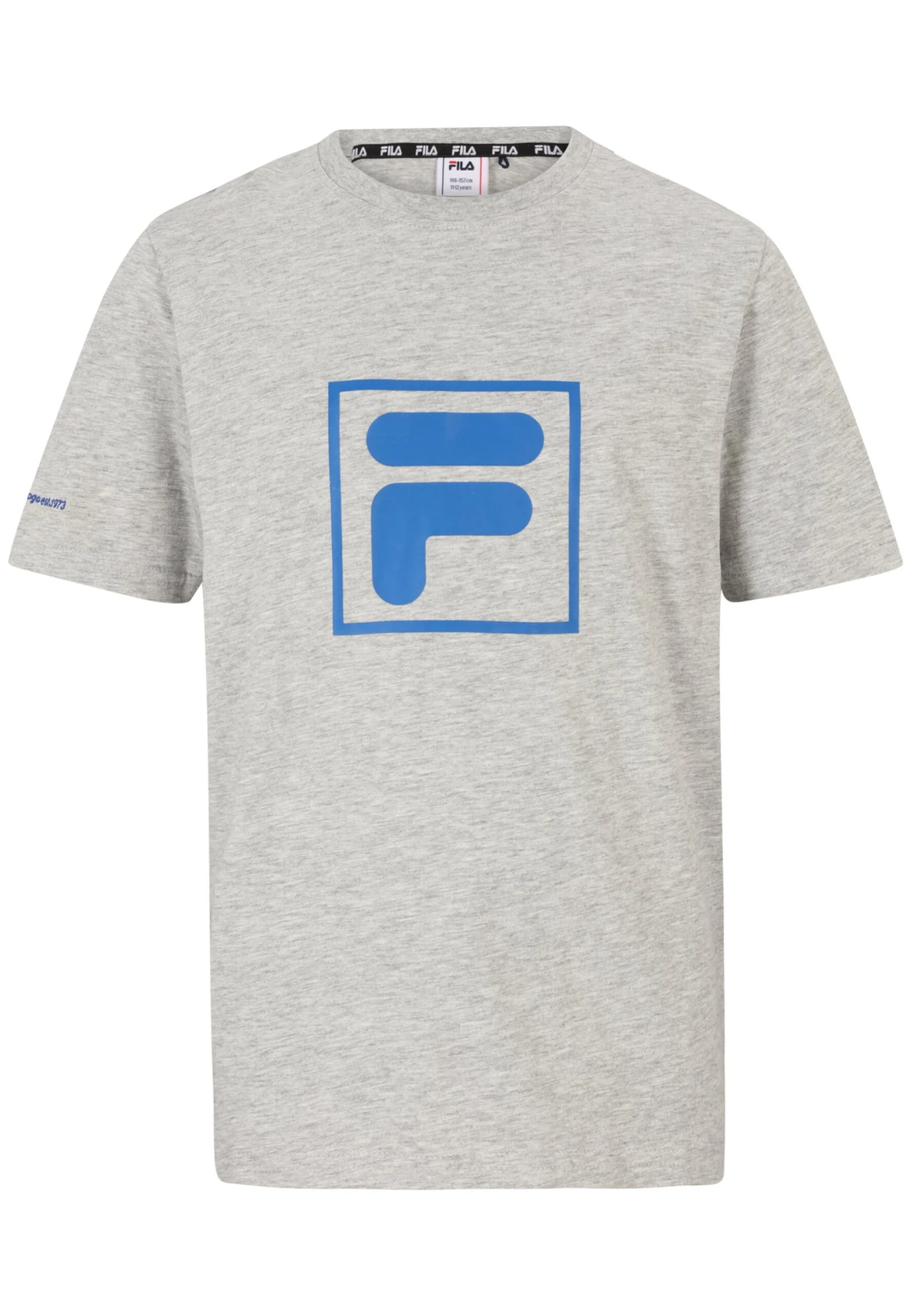 Fila Beesten Tee - Camiseta Estampada - Light Grey Melange