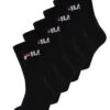 Fila 6 Pack - Calcetines - Black