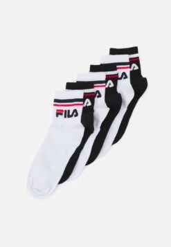 Fila Socks Italia 6 Pack Unisex - Calcetines - White/Black