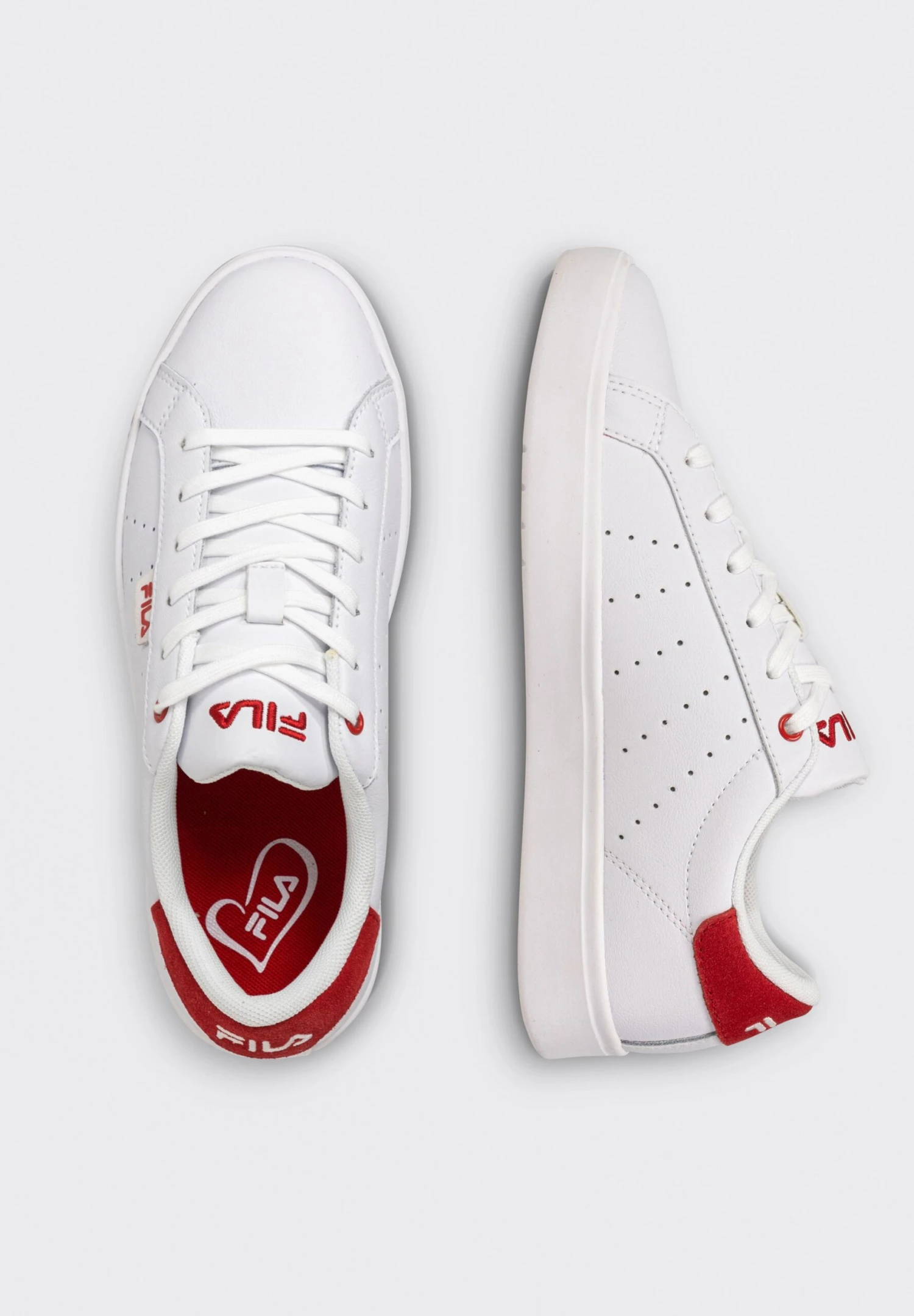 Lusso V Wmn - Zapatillas - White Fila Red - Imagen 3