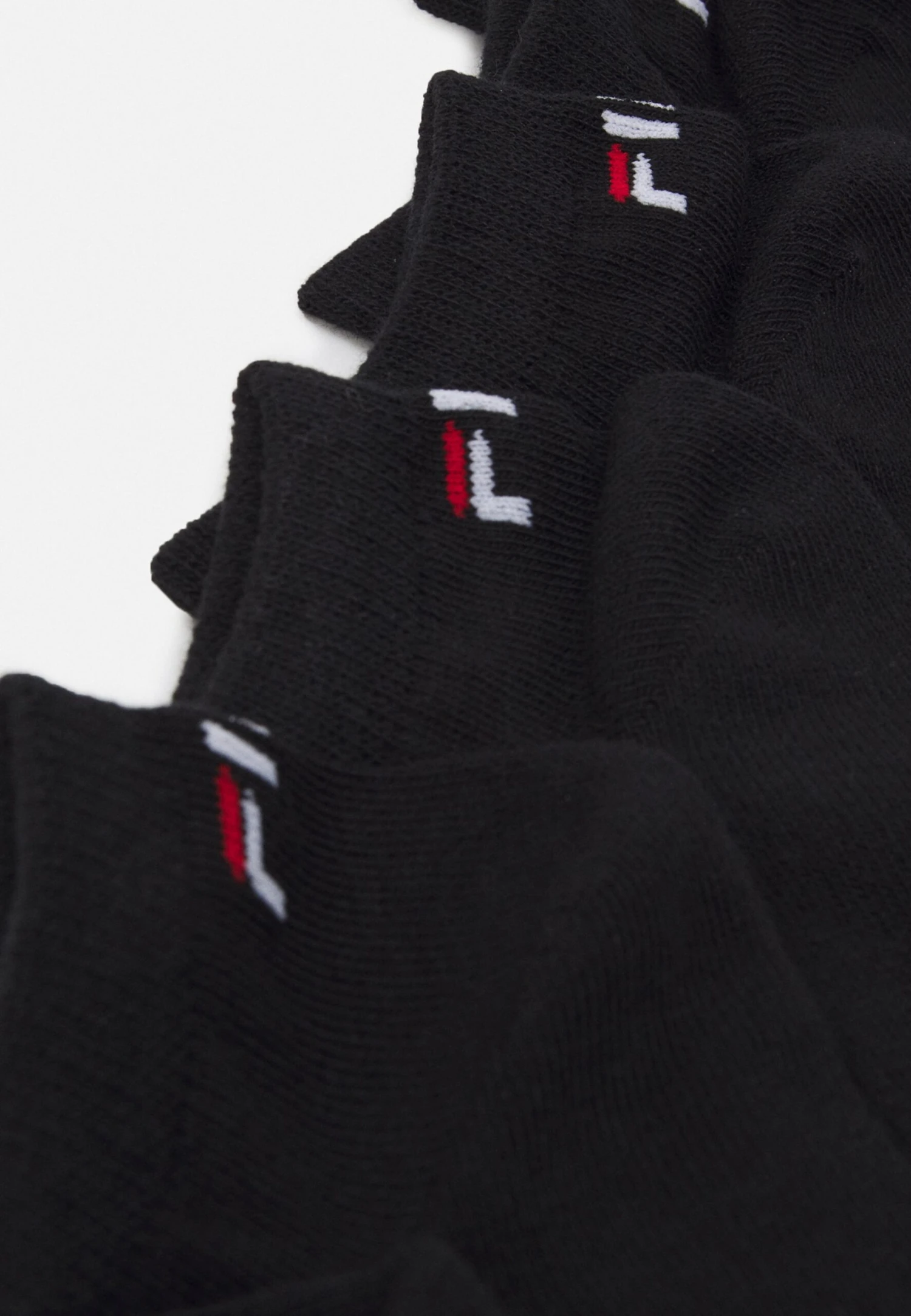 Fila Invisible Plain Socks Unisex 6 Pack - Calcetines - Black - Imagen 2