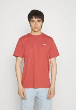 Fila Berloz Tee Unisex - Camiseta Básica - Marsala
