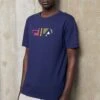 Fila Berling Tee - Camiseta Estampada - Black Iris