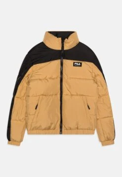 Fila Thalwenden Teens Blocked Puff Unisex - Chaqueta De Invierno - Iced Coffee/Black