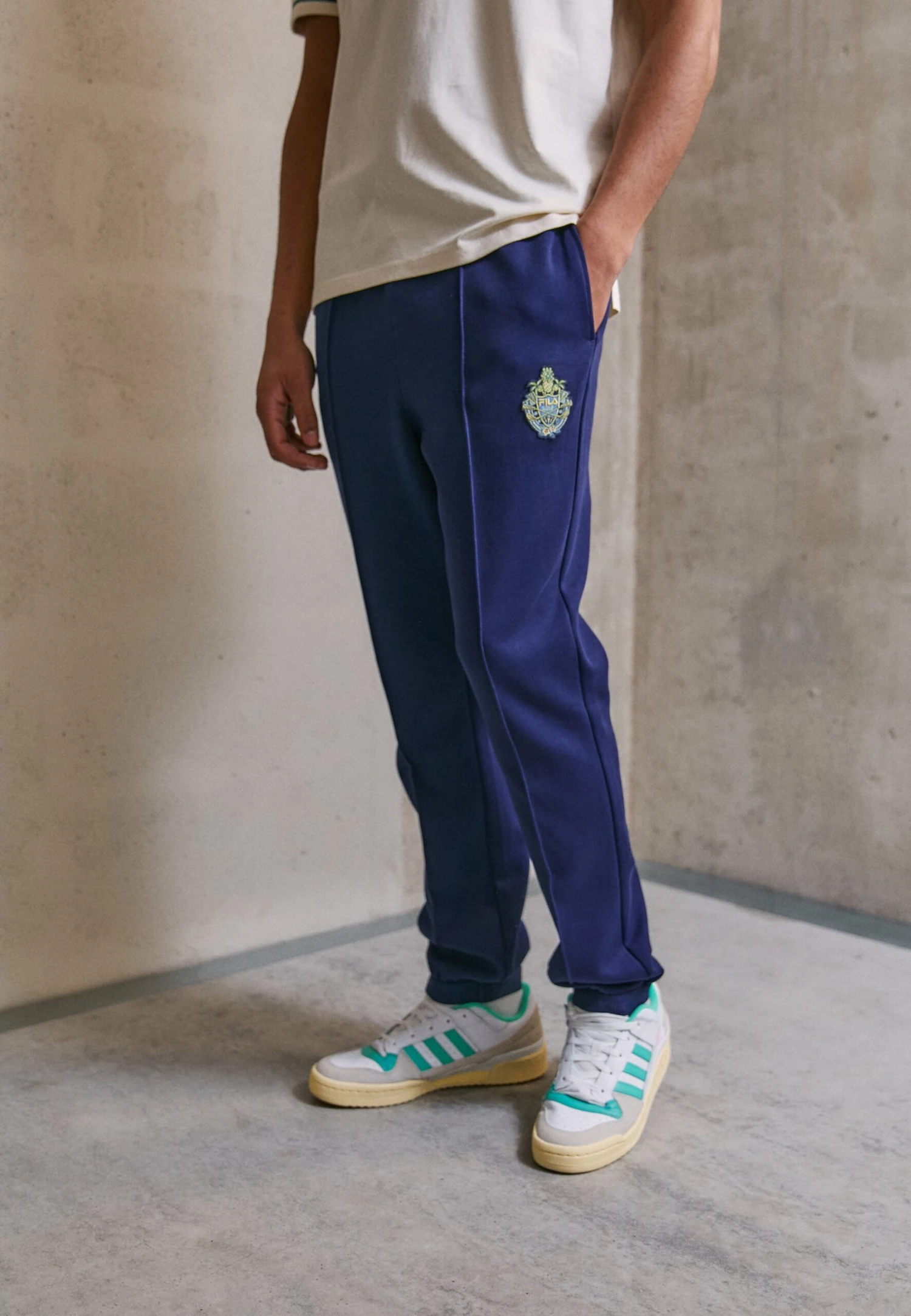 Fila Trassem Track Pants - Pantalones Deportivos - Medieval Blue