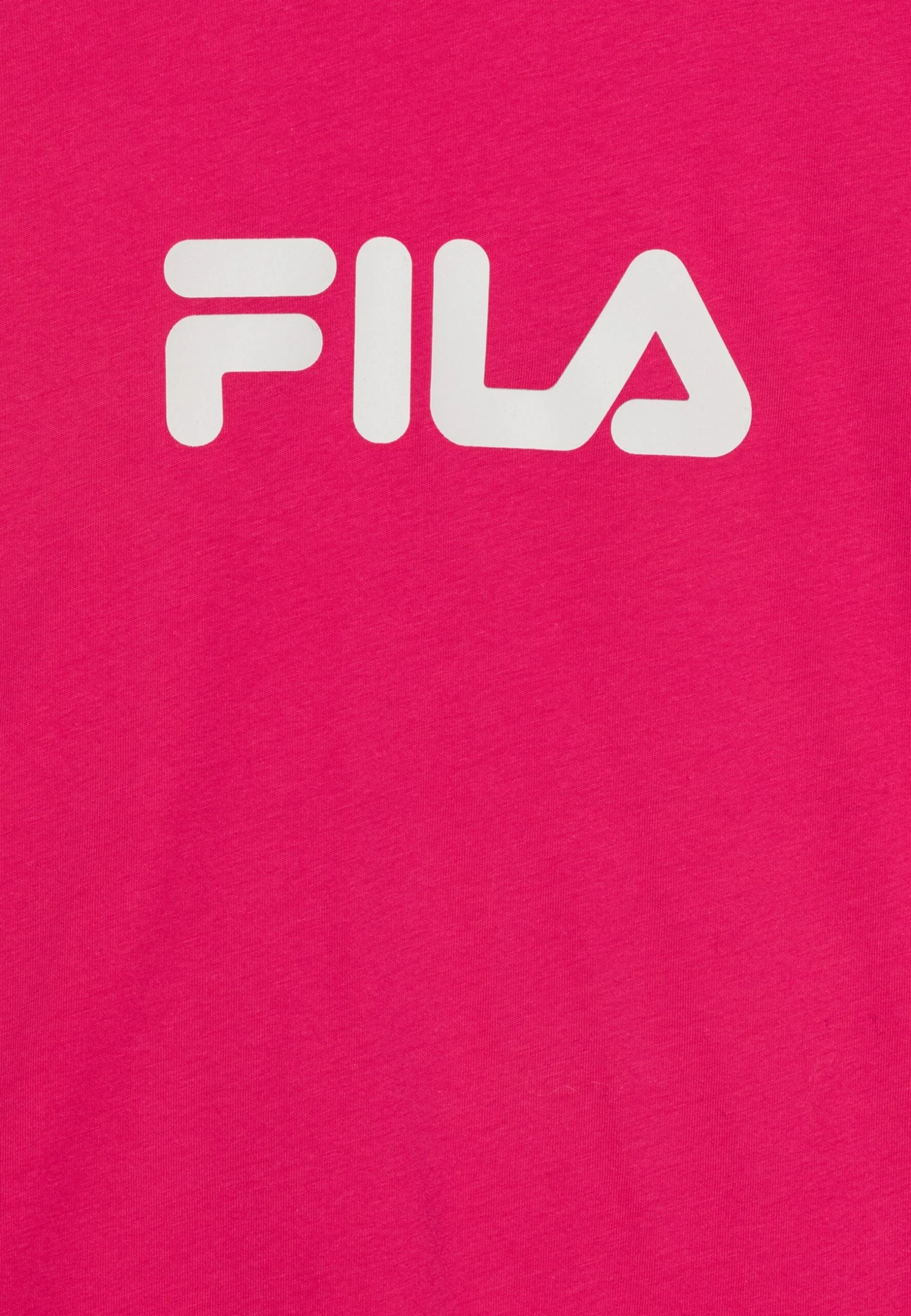 Fila Solberg Logo Tee Unisex - Camiseta Estampada - Fuchsia Purple - Imagen 3