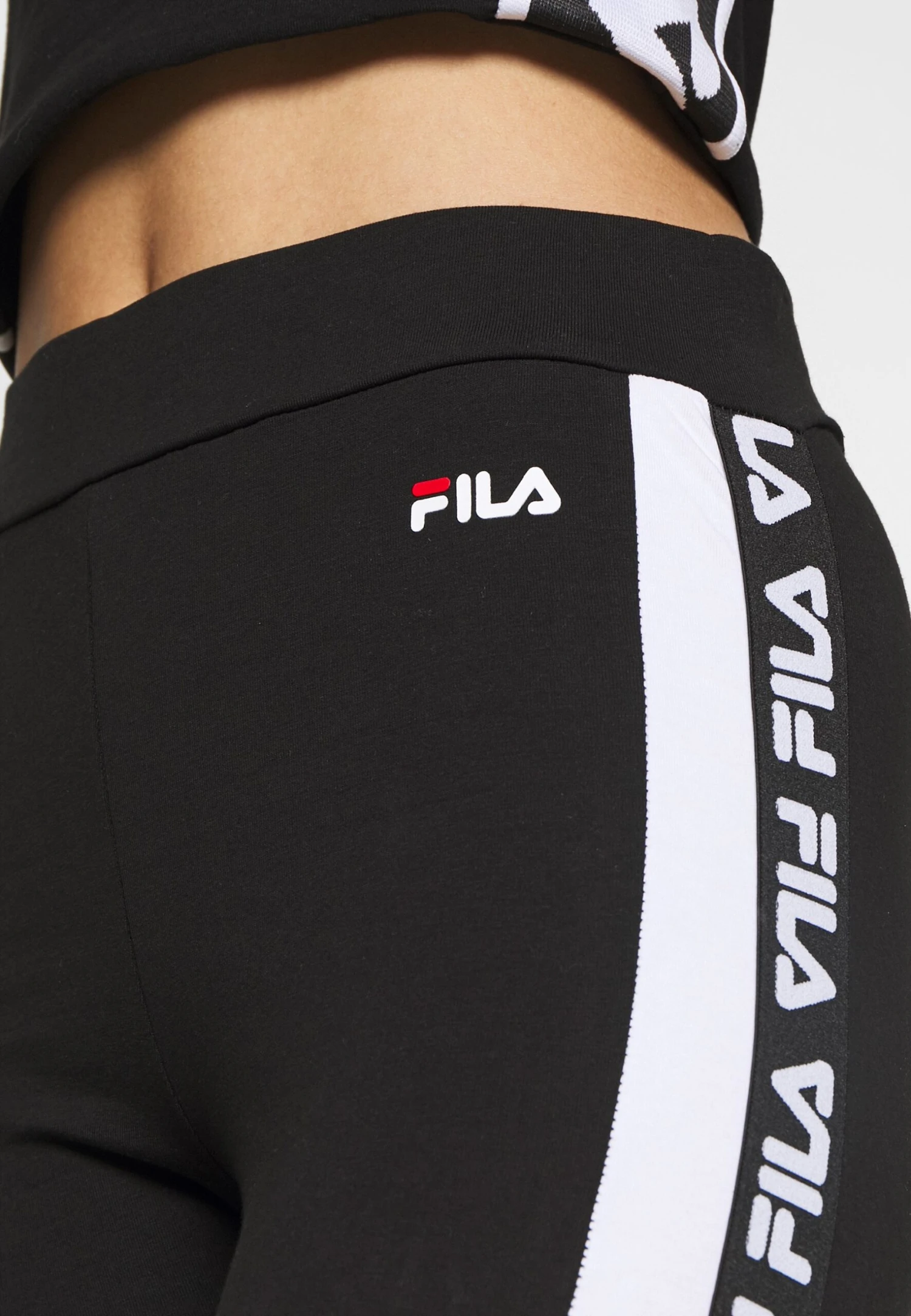 Fila Tasya - Leggings - Black/Bright White - Imagen 5