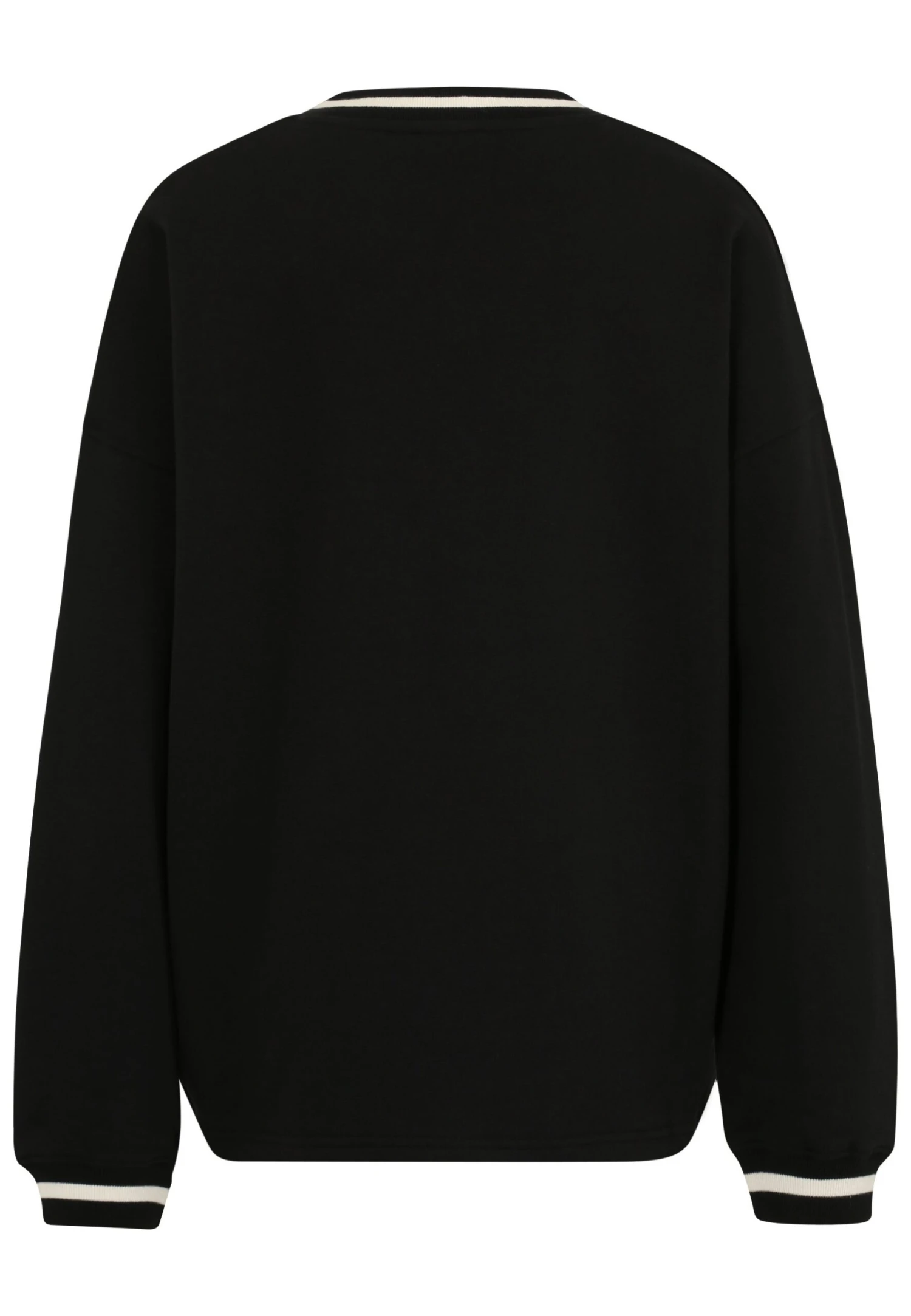 Fila Helen Loose Fit V-Neck- Sudadera - Black - Imagen 2