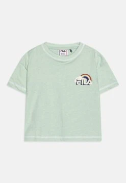Fila Cosa Oversized Tee Unisex - Camiseta Estampada - Silt Green Melange