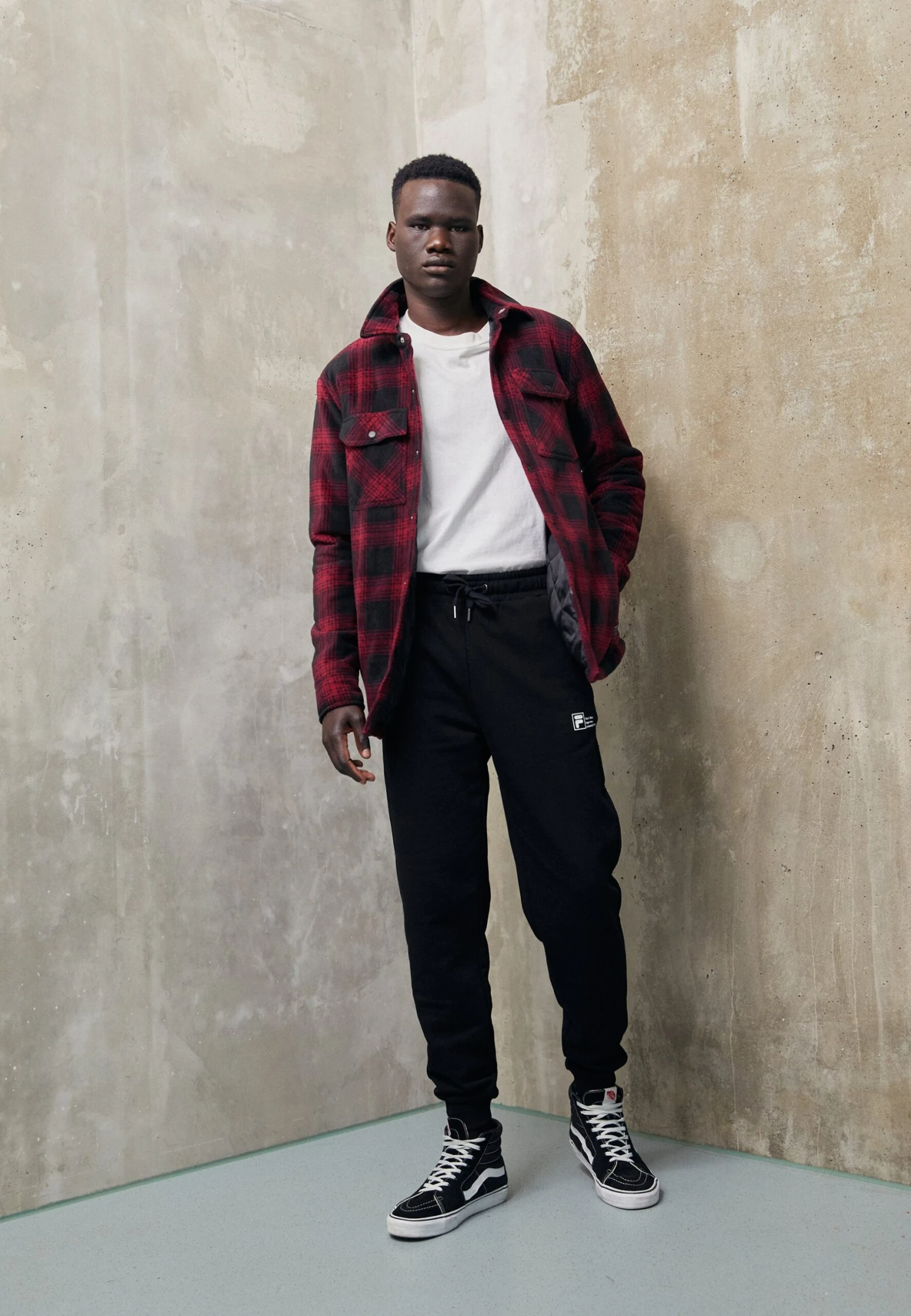 Fila Balbronn Pants - Pantalones Deportivos - Black - Imagen 2