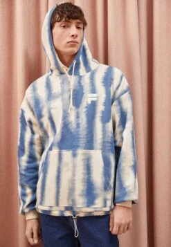 Fila Cajiz Oversized Hoody - Sudadera - Antique White/Water