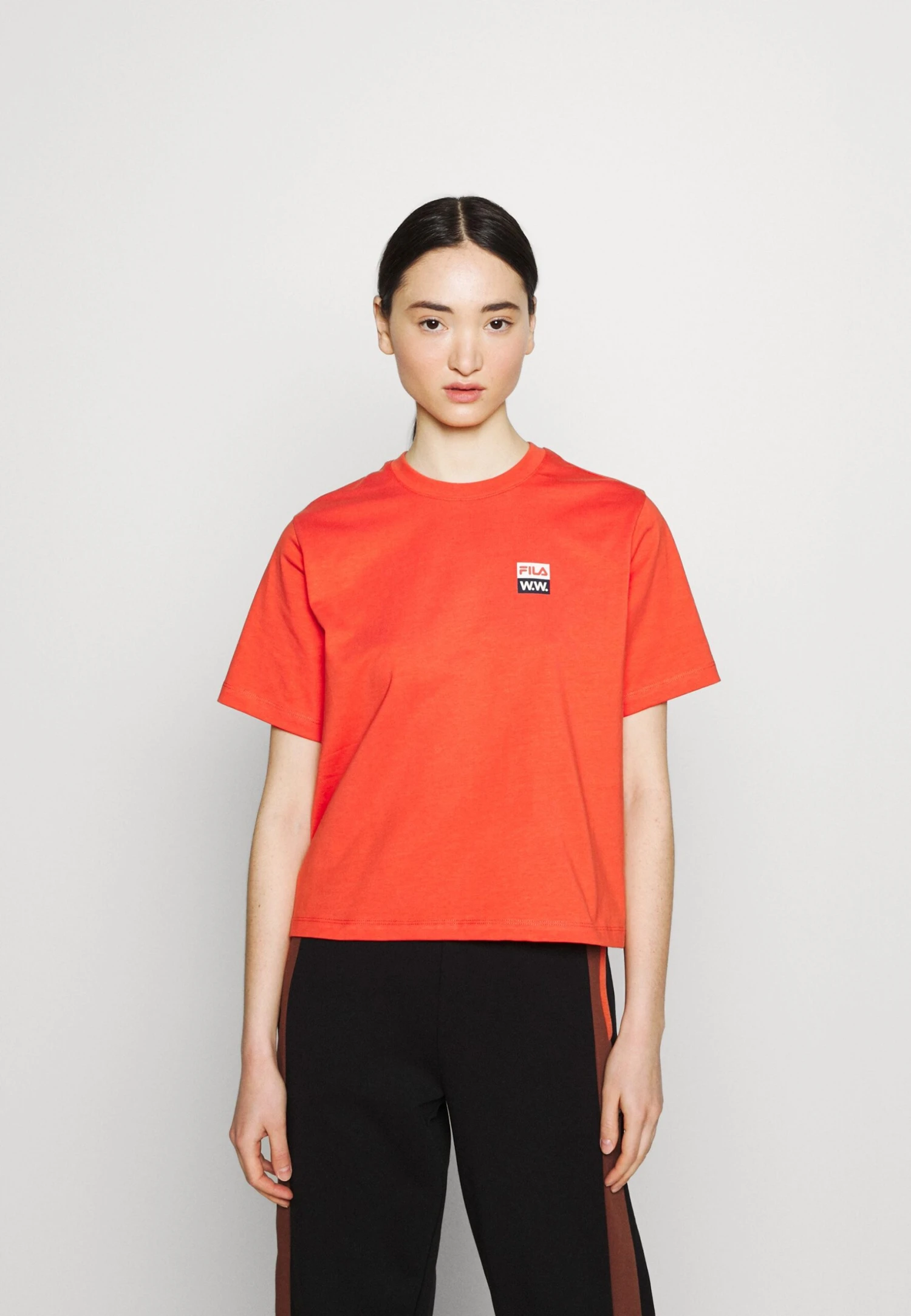Fila Steffi Tee - Camiseta Estampada - Light Red