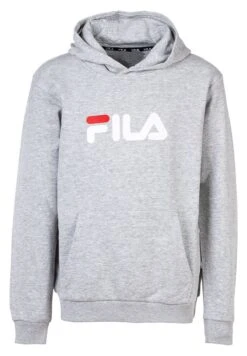 Fila Sande Classic Logo Hoody Unisex - Jersey Con Capucha - Light Grey Melange