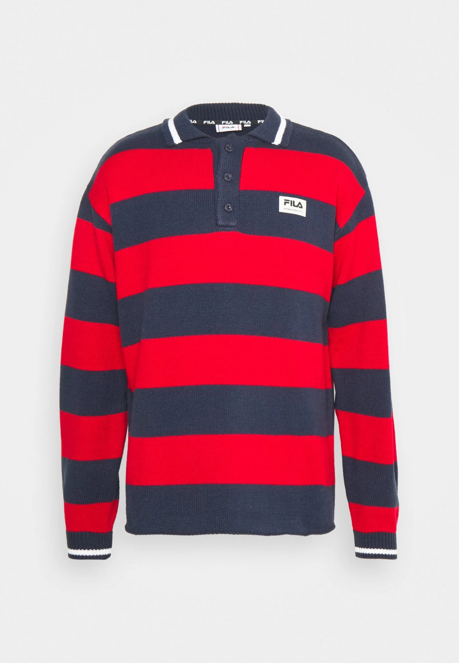 Fila Turpan- Jersey De Punto - Black Iris/True Red - Imagen 7