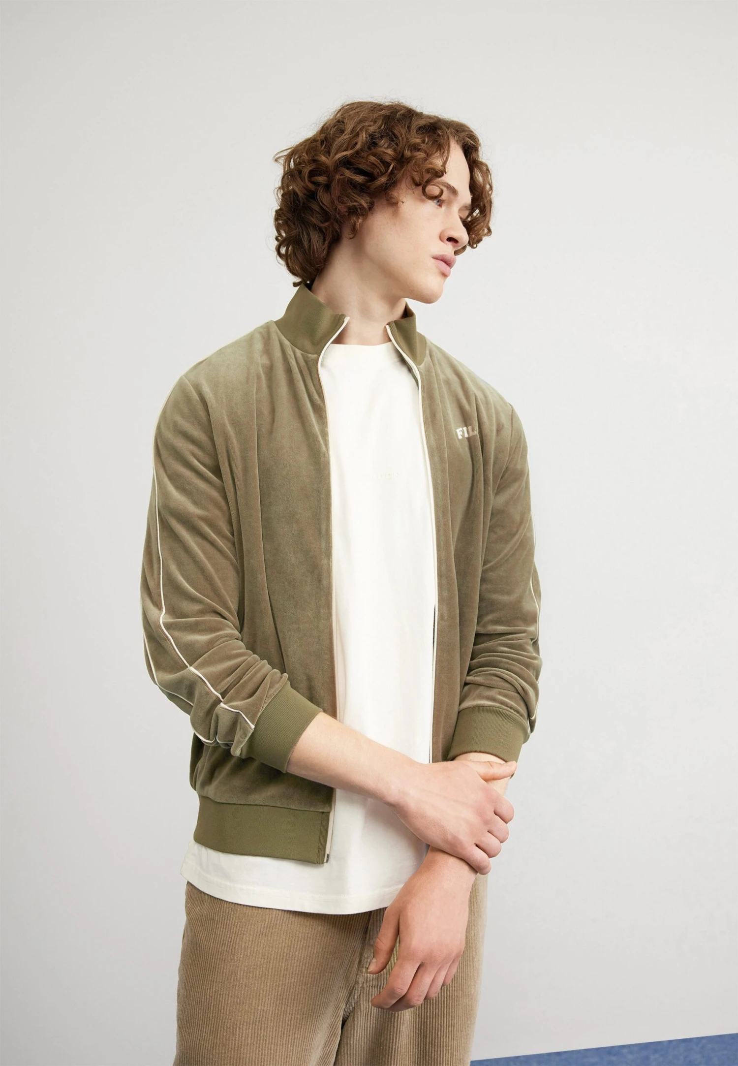 Fila Tegal Velvet - Chaqueta De Entrenamiento - Olive Night